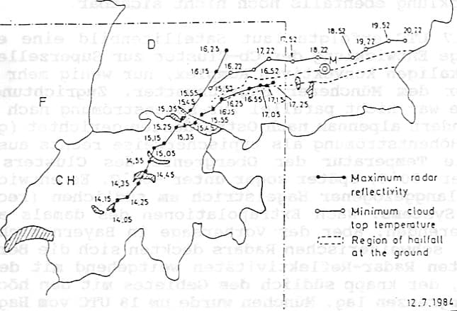 Image d'illustration pour Orages des 11 & 12 juillet 1984 en France et en Allemagne