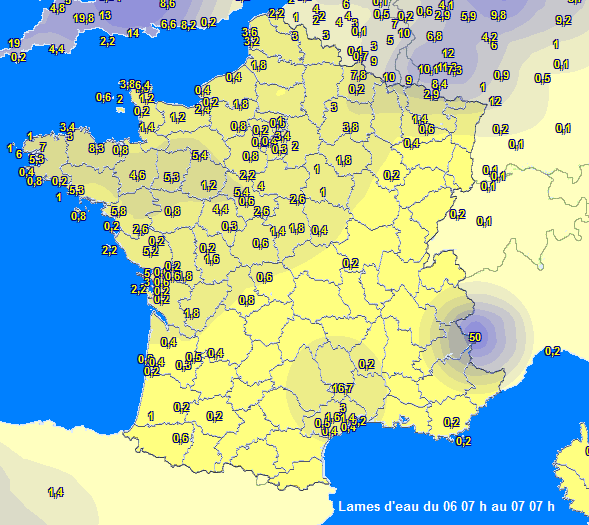 Image d'illustration pour Crues et inondations : vigilance orange levée en Bretagne