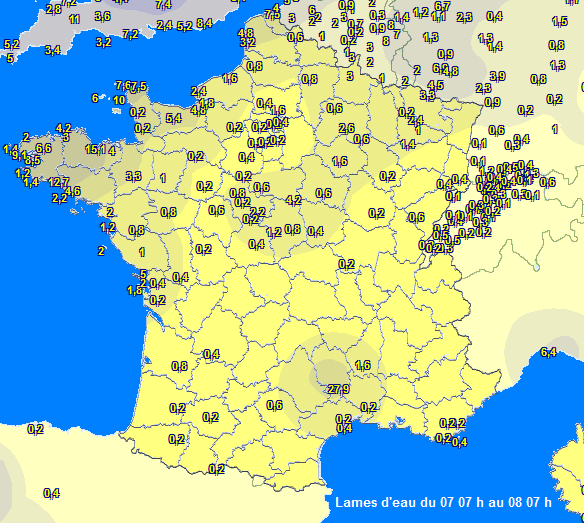 Image d'illustration pour Crues et inondations : vigilance orange levée en Bretagne