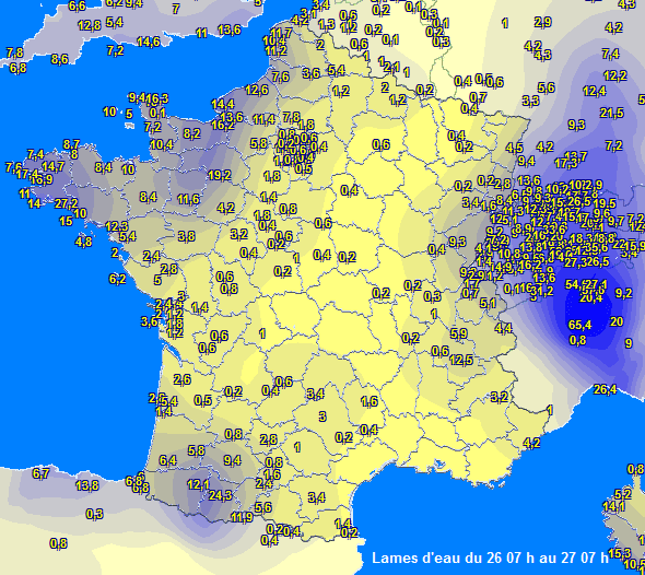Image d'illustration pour Crues et inondations : vigilance orange levée en Bretagne