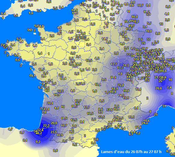 Image d'illustration pour Crues et inondations : vigilance orange levée en Bretagne