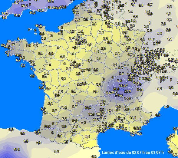 Image d'illustration pour Crues et inondations : vigilance orange levée en Bretagne