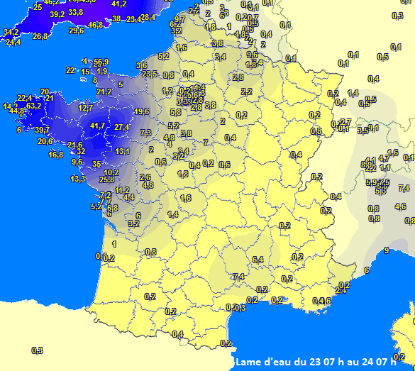 Image d'illustration pour Crues et inondations : vigilance orange levée en Bretagne