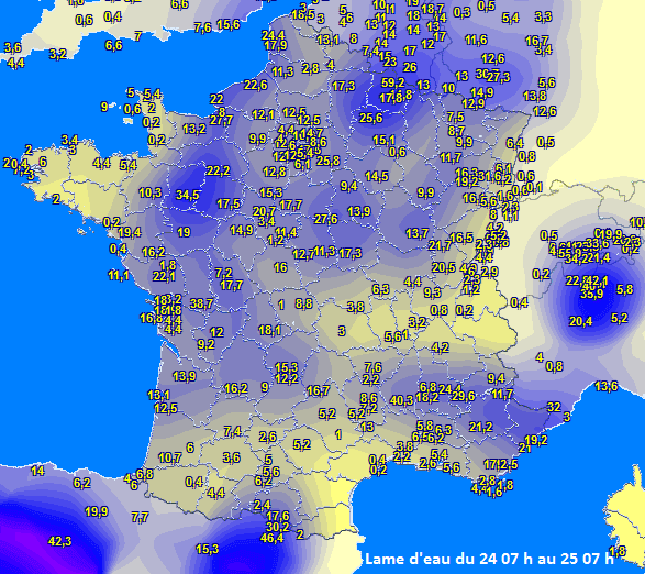 Image d'illustration pour Crues et inondations : vigilance orange levée en Bretagne