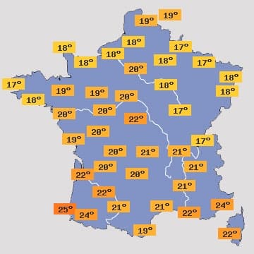 Image d'illustration pour Douceur remarquable avant une baisse vertigineuse des températures au Nord!