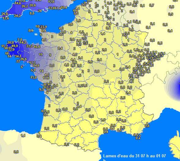 Image d'illustration pour Crues et inondations : vigilance orange levée en Bretagne