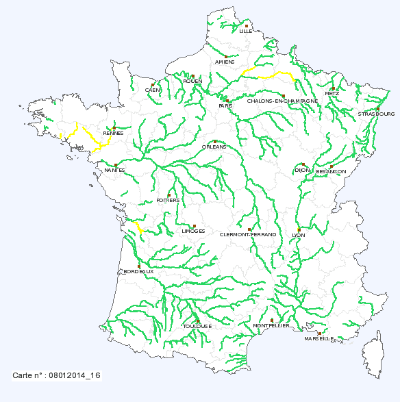 Image d'illustration pour Crues et inondations : vigilance orange levée en Bretagne