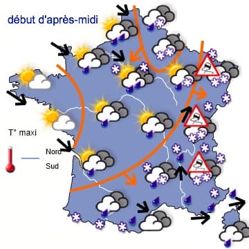 WEEK-END PLUS CALME MAIS FROID  