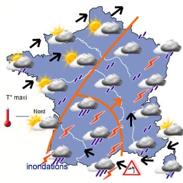 L'alerte aux fortes pluies dans le Sud-est prendra fin samedi 