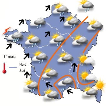 Accalmie progressive (mais peut-être passagère) des intempéries