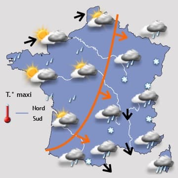 Nouvelles pluies au nord, amélioration dans le Sud-est