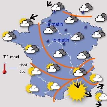 Toujours beaucoup de grisaille au nord !