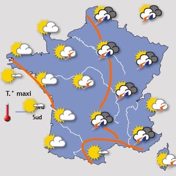 Accalmie temporaire entre jeudi et vendredi 