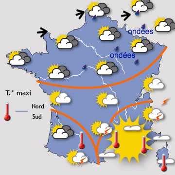 Retour progressif du soleil et de la chaleur sur toute la France 
