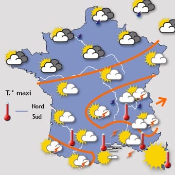 Des prévisions météo difficiles pour ce samedi... 