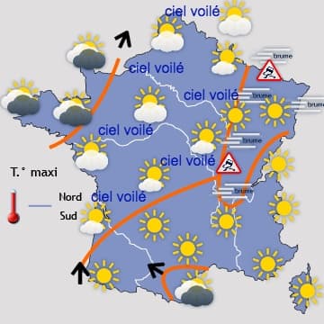 L'anticyclone UWE a décidé de camper chez nous ! 