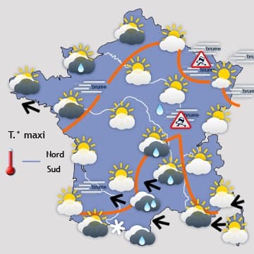 Week-end très calme et pollué dans le Nord et l'Est