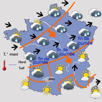 Retour temporaire de la pluie avant le froid ? 
