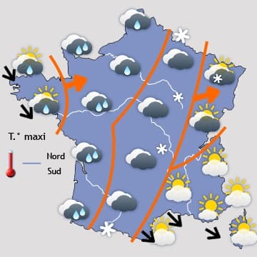Un froid de plus en plus vif jusqu'en fin de semaine prochaine