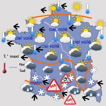 La pluie et le vent, après le froid et la neige 