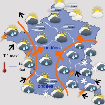 Encore beaucoup de pluie, et une fraîcheur assez tenace au Nord