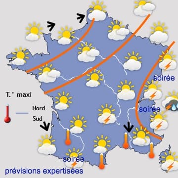Retour de la chaleur jusqu'à samedi, puis plus frais mais sec