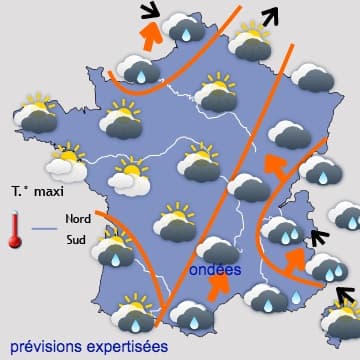 Deux jours à risque dans le Midi - plus calme au Nord 