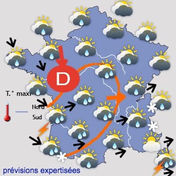 Un mois de novembre bien agité et très humide... 