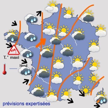 Persistance du même régime froid et humide...