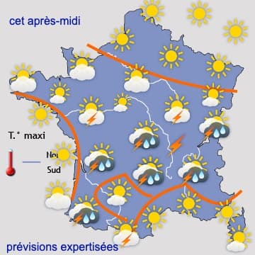 La semaine prochaine sera très perturbée et plus fraîche
