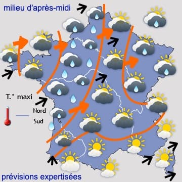 Un temps automnal jusqu'à vendredi ou samedi 