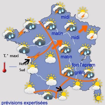 Encore un petit coup de chaleur jeudi puis un avant-goût automnal