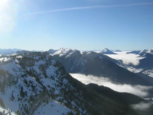 Au dessus des nuages