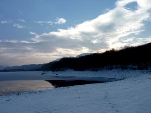 Une fin de journée au lac Mort