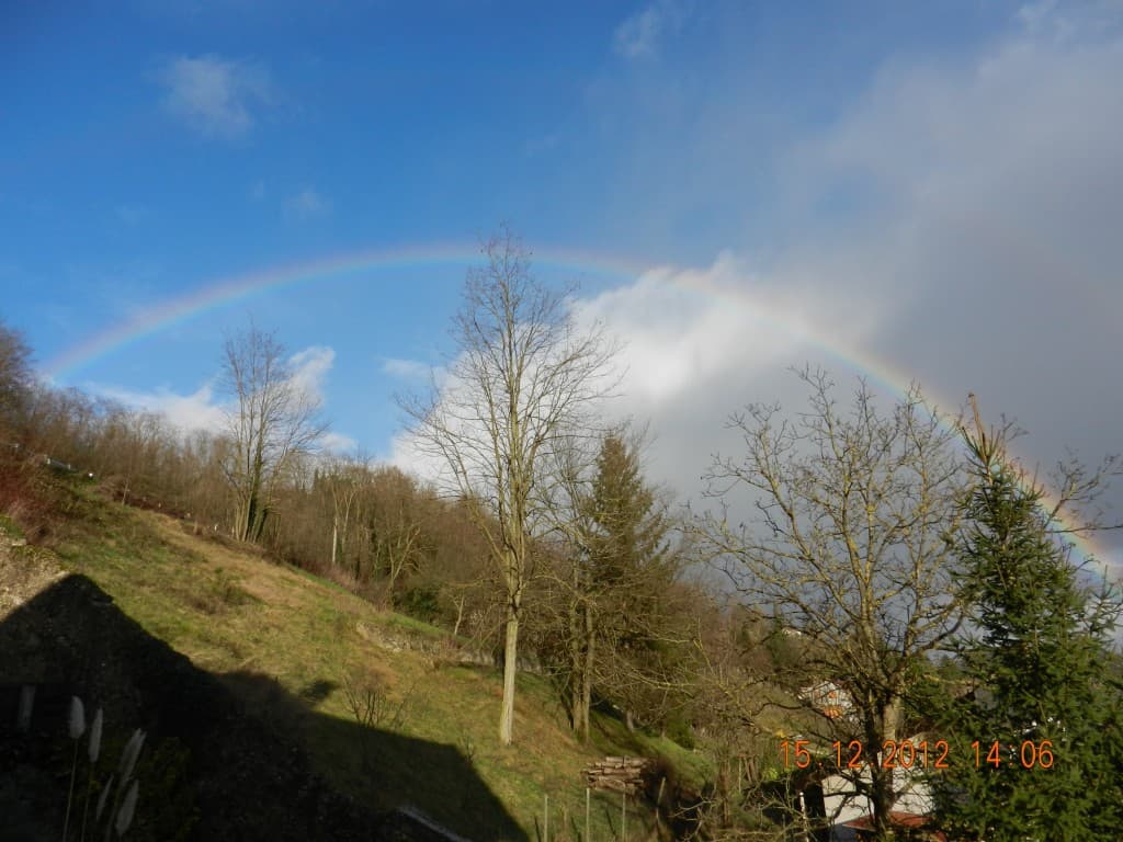 Arc en ciel automnal