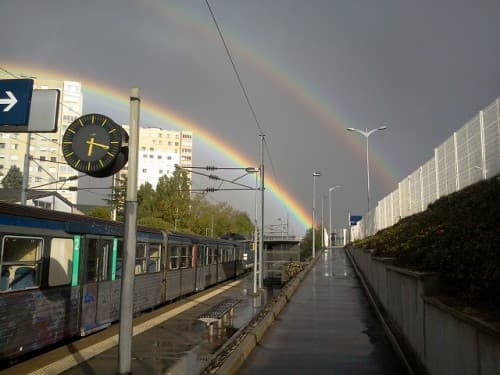 arc en ciel gare