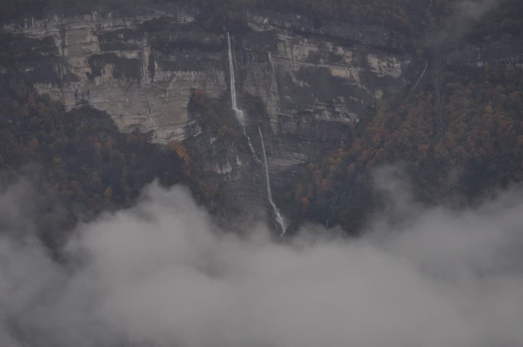 Cascade de L'Oule ...aprés la pluie.