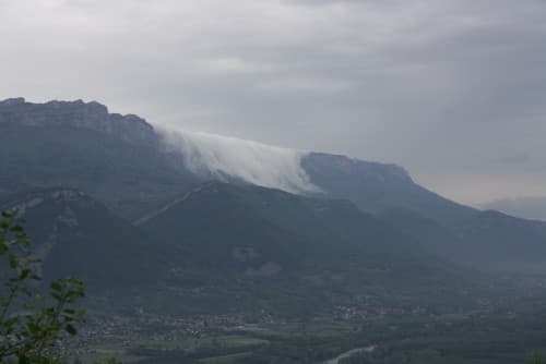 ''cascade de nuage''
