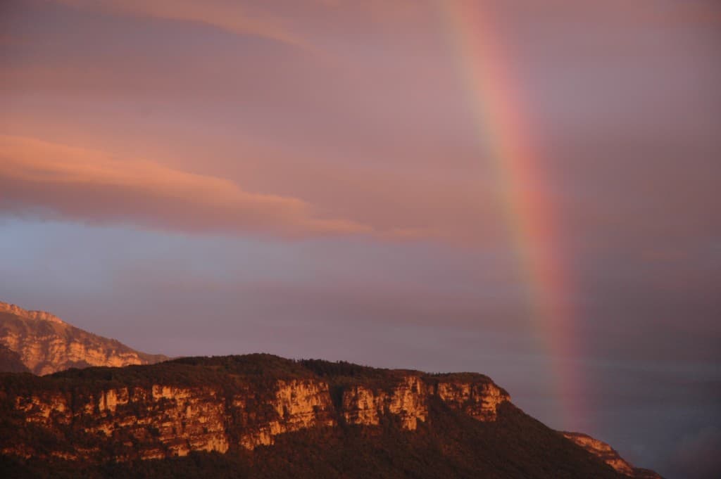 Ciel de Voiron après l'orage