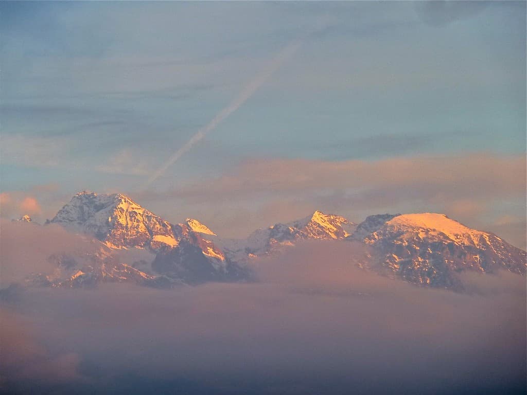 Crépuscule embrumé 