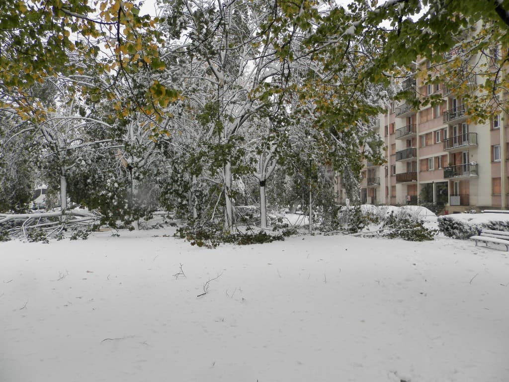Gros dégâts rue général Mangin