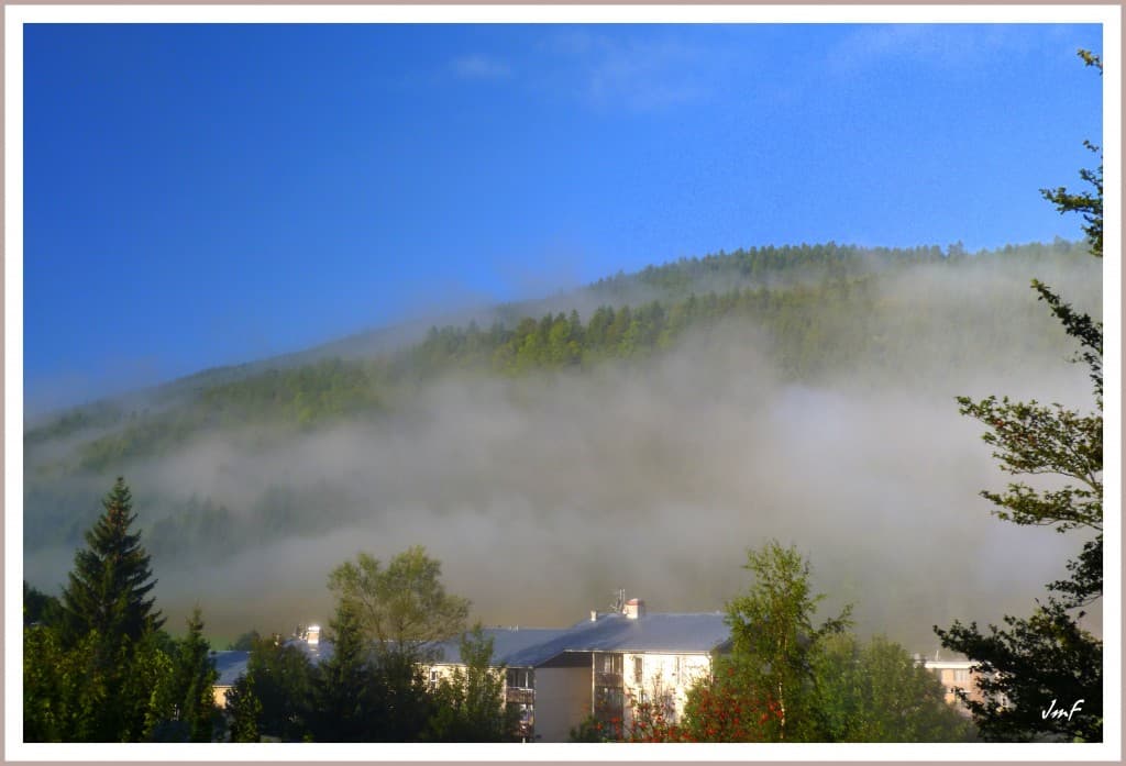 la brume se dissipe...
