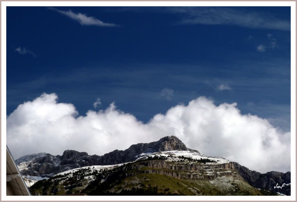 la neige est tombée sur le Vercors !!!...