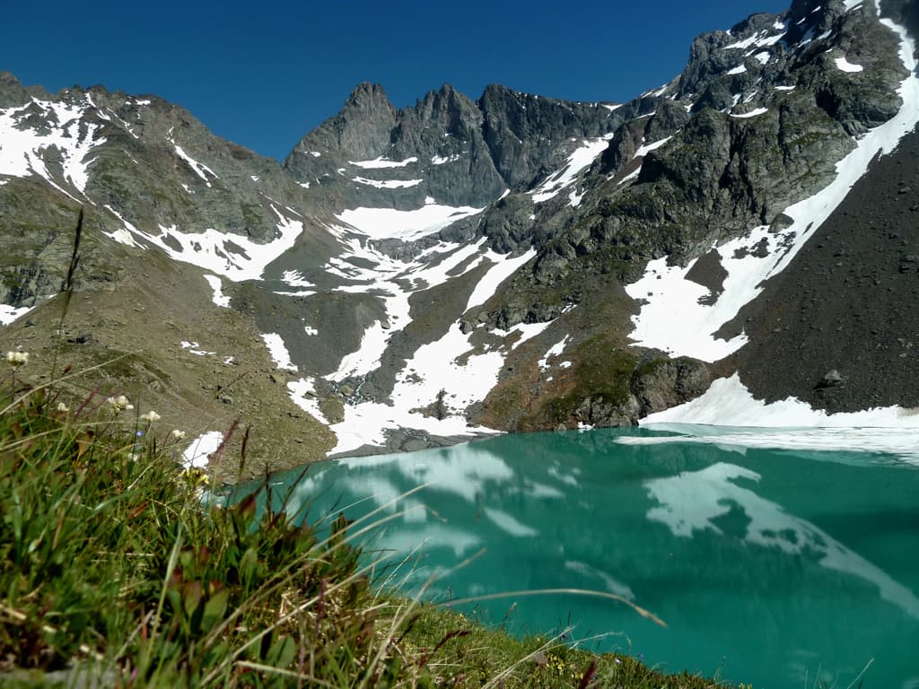 lac Blanc et Pic de Belledonne