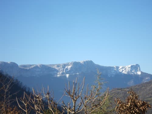 Le Vercors sous un blanc manteau