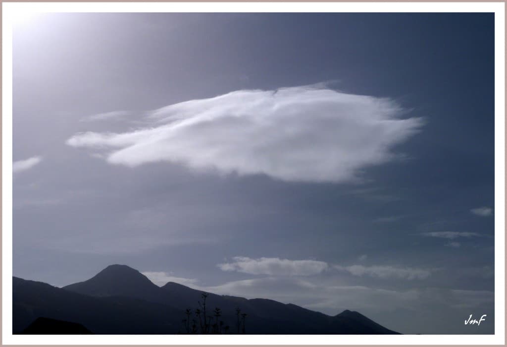 lenticulaire au dessus du Vercors