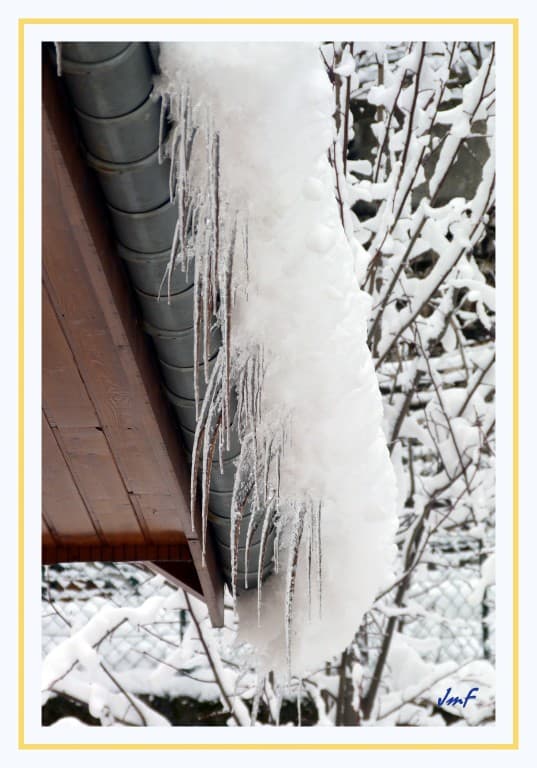 les larmes de l'hiver