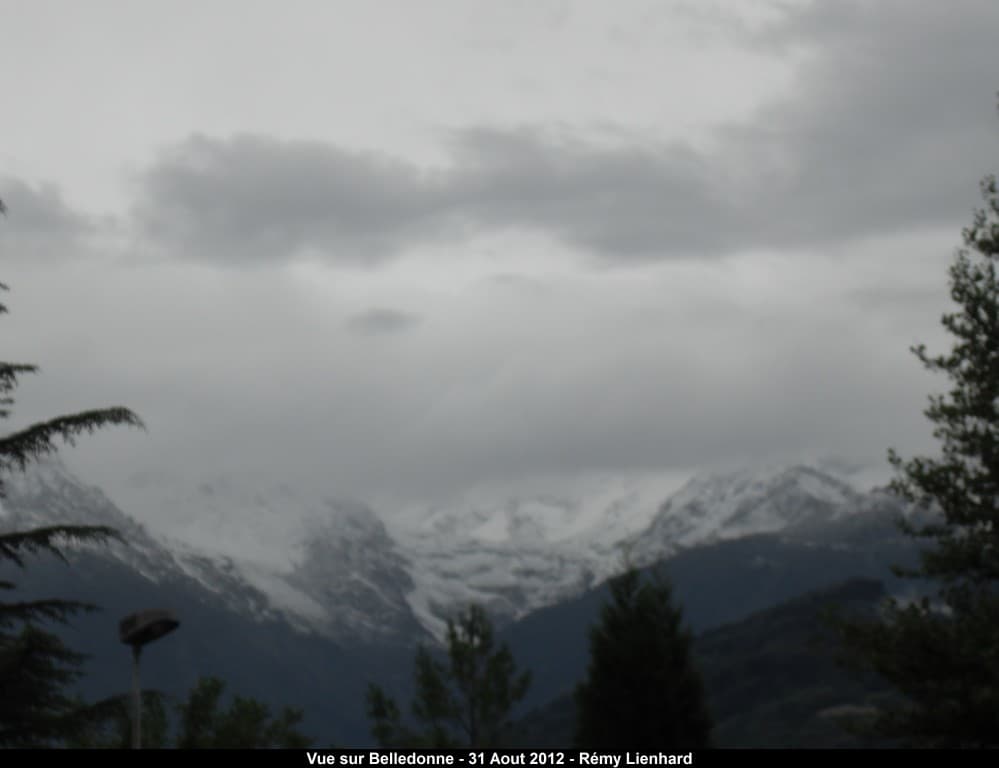 Neige sur Belledonne - 31 Aout 2012