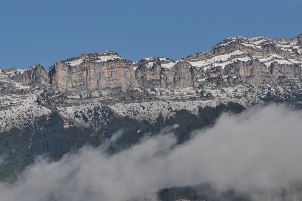 Première neige sur la Chartreuse