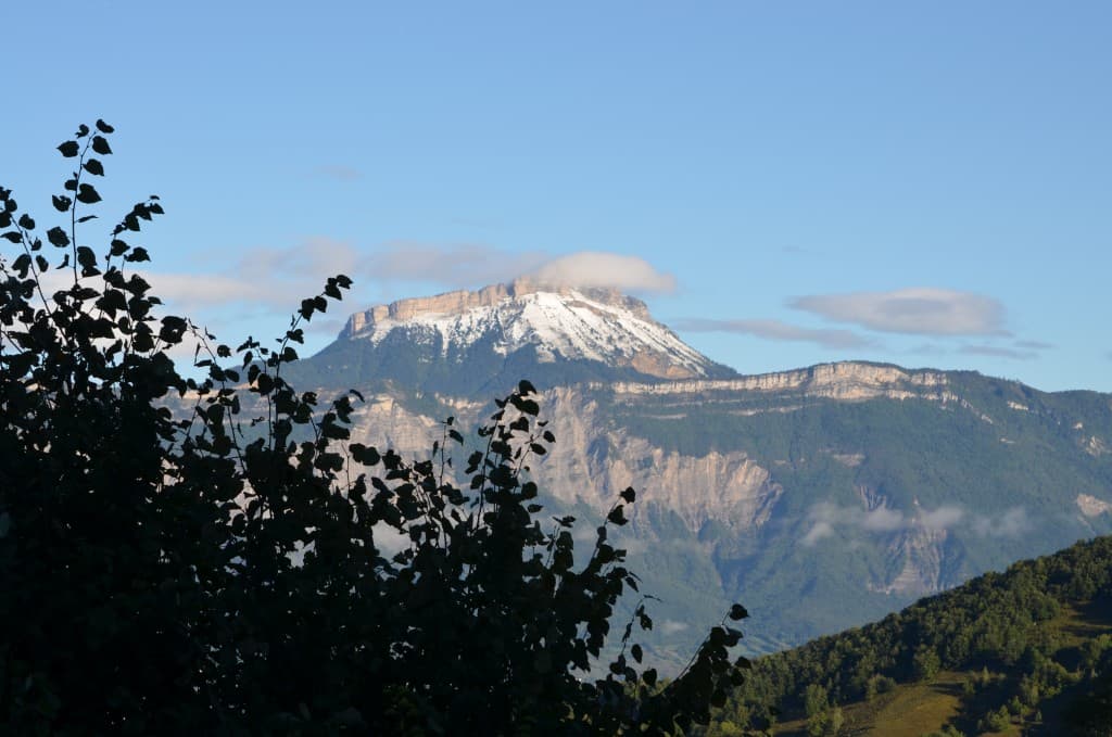 Première neige sur le Chamechaude